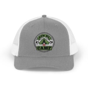 Now We Camp Embroidered Trucker Cap